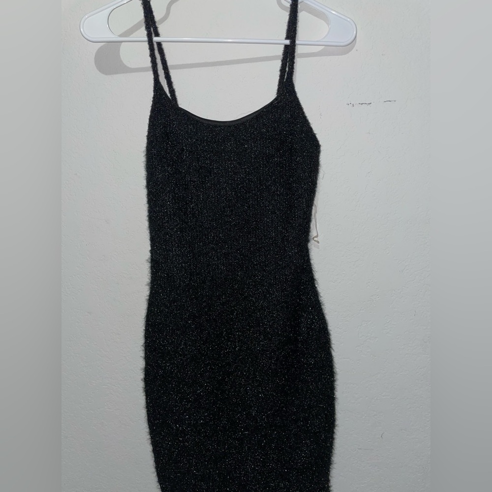 shiny women's dress